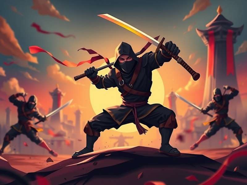 Ninja Warfare Game Banner